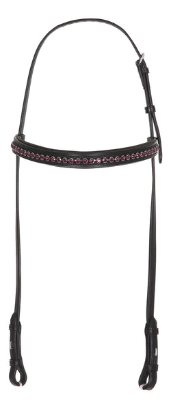 Amethyst - Comfort Fit nakkestykke med krystaller fra Swarovski®