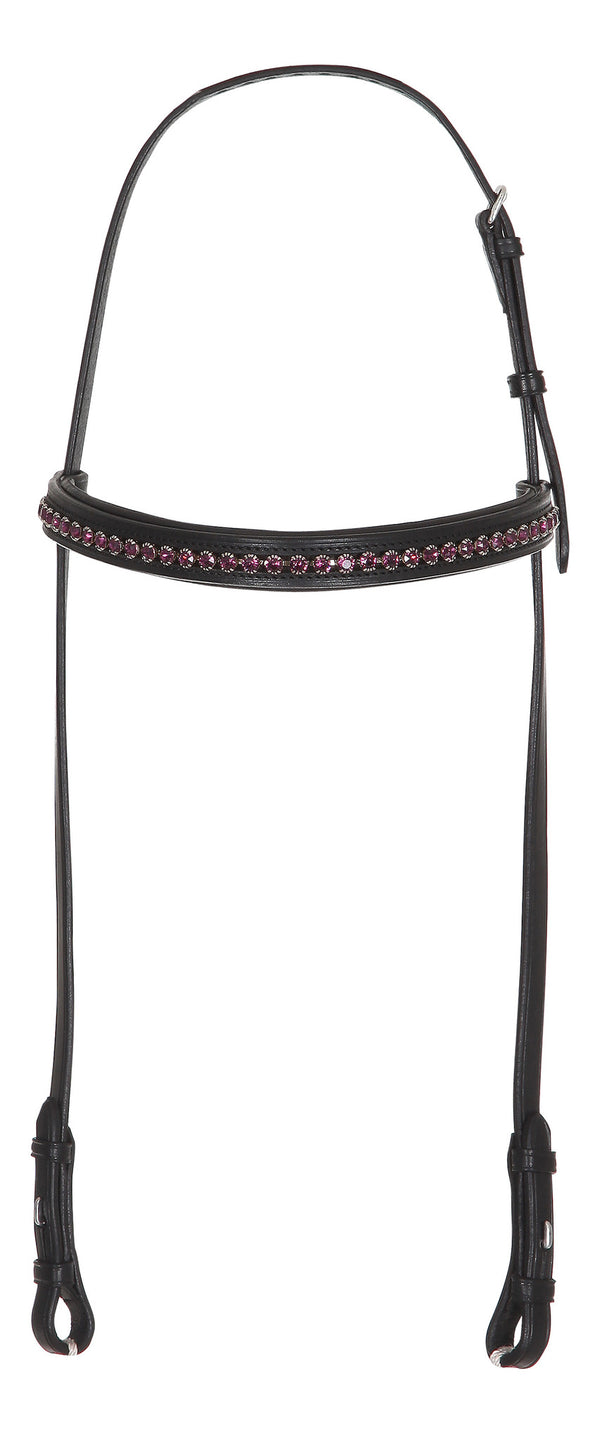 Amethyst - Comfort Fit nakkestykke med krystaller fra Swarovski®