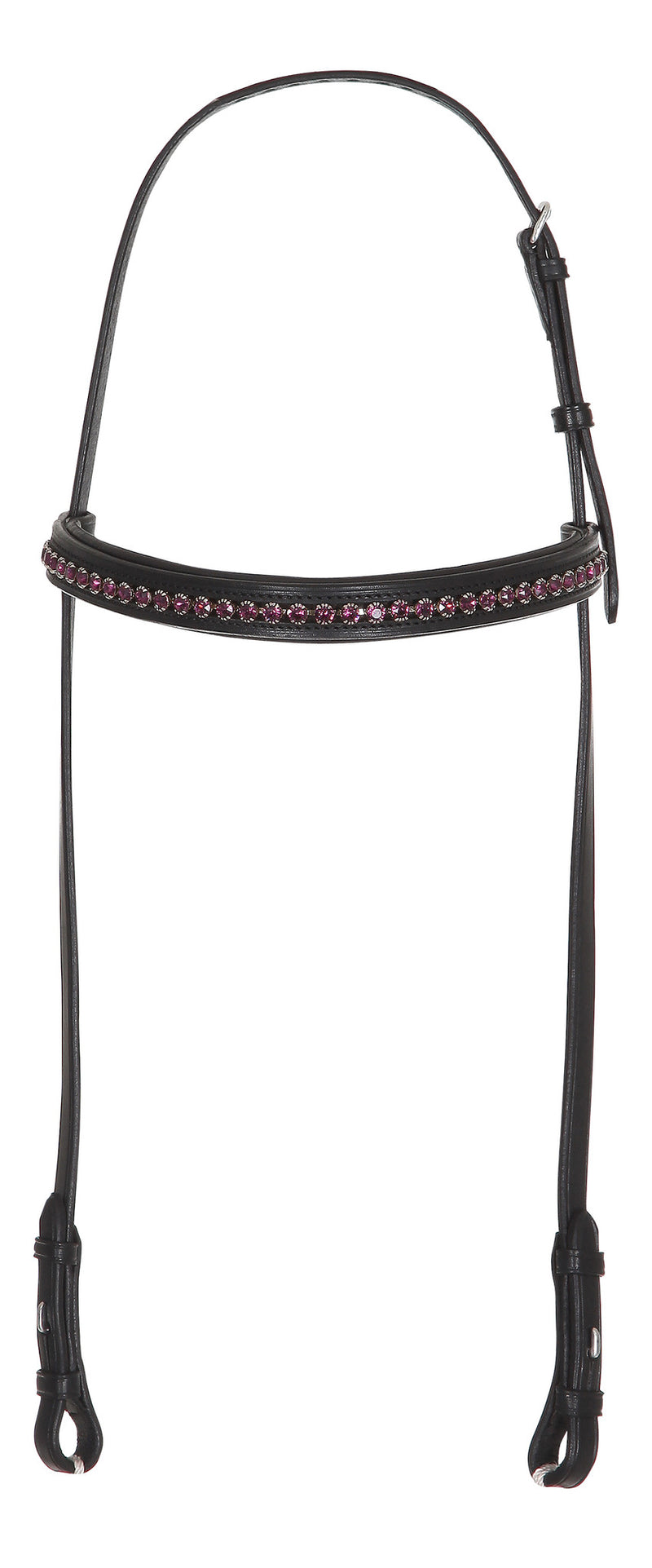 Amethyst - Comfort Fit nakkestykke med krystaller fra Swarovski®
