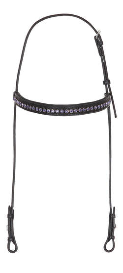 Tanzanite - Comfort Fit nakkestykke med krystaller fra Swarovski®