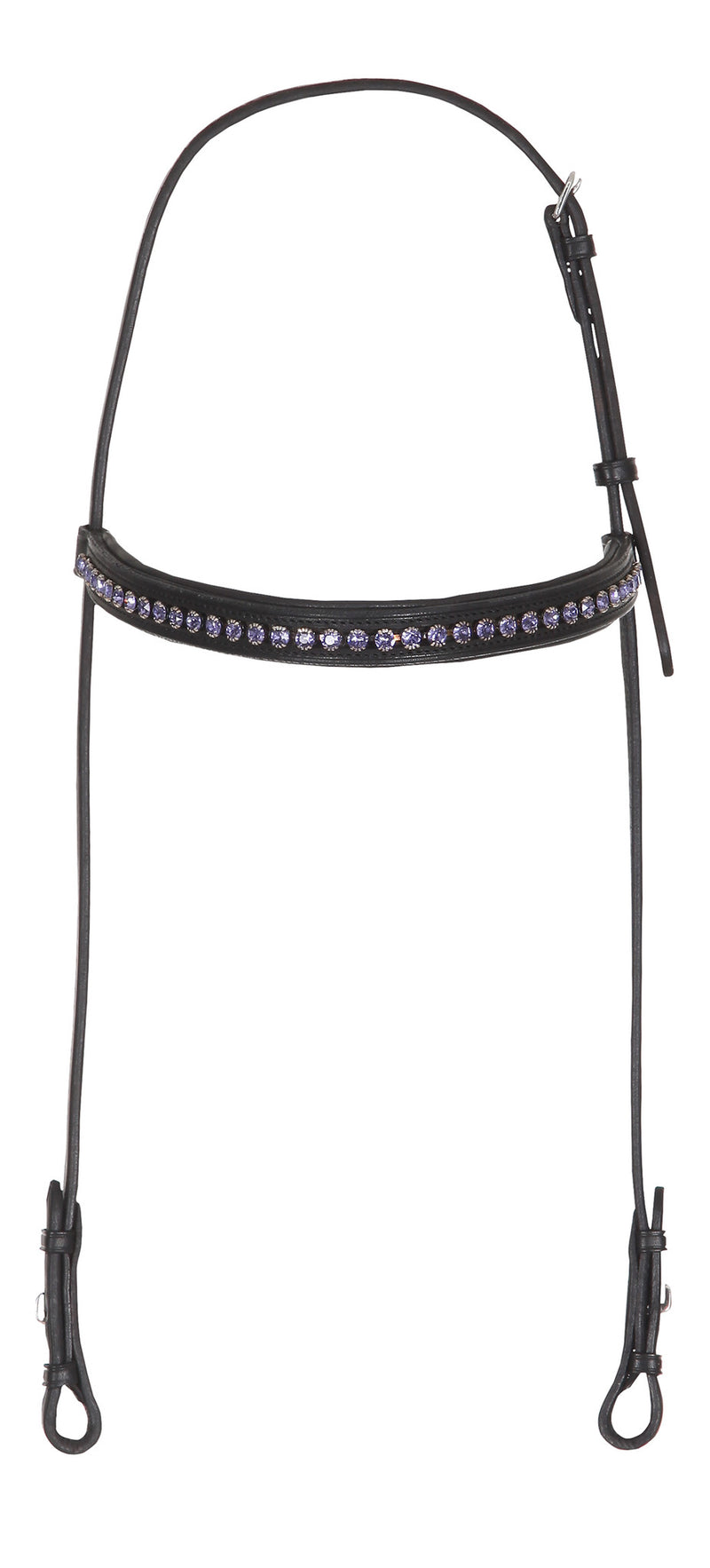 Tanzanite - Comfort Fit nakkestykke med krystaller fra Swarovski®