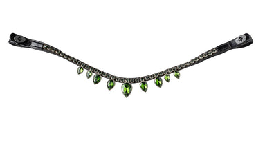 Dark Green Diamond Drops pandebånd